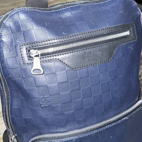 Louis Vuitton Avenue Campus Backpack Damier Infini Leather (Navy) backpack large - Picture 5 of 16